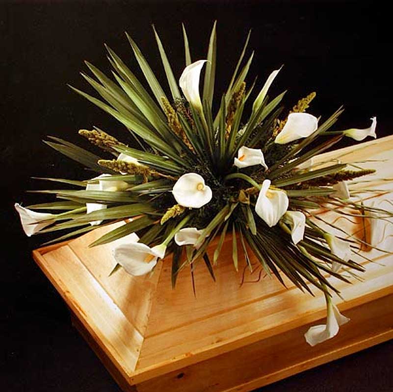 Wieńce i wiązanki pogrzebowe